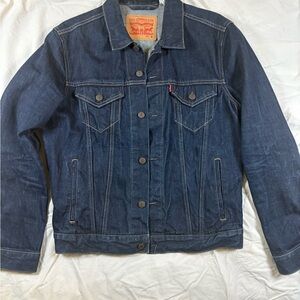 Levi's Men's Dark Blue Denim Jacket
